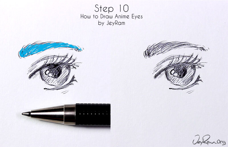 How to Draw Eyes Easy Step by Step Tutorial JeyRam Drawing